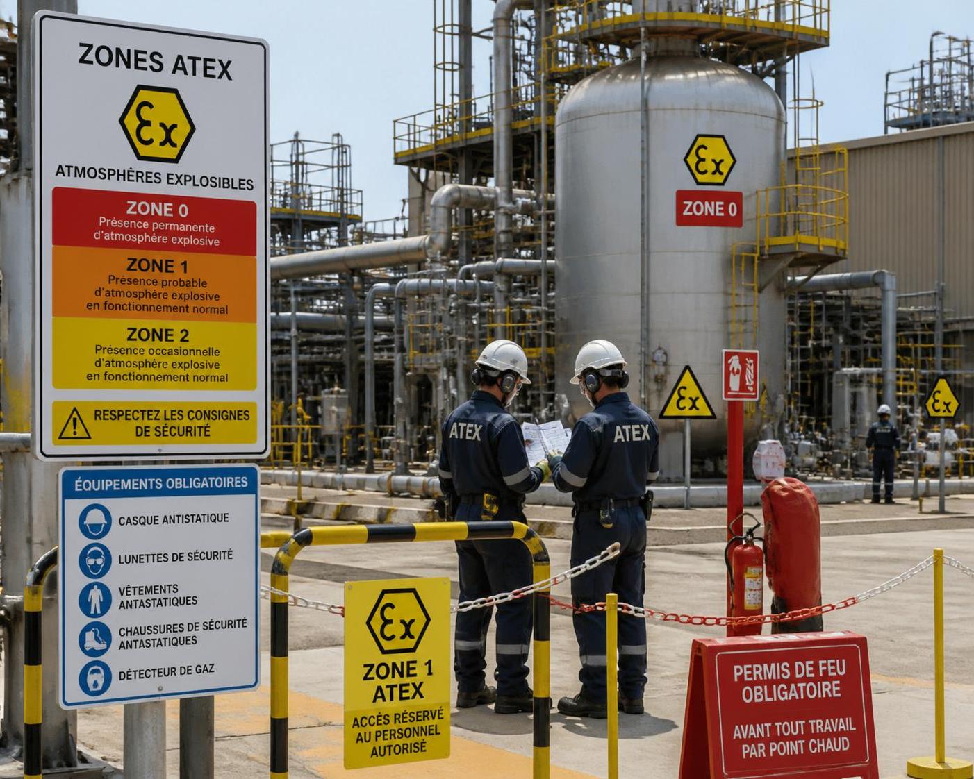 découvrez comment identifier et gérer les risques liés à l'atex dans les bâtiments pour assurer la sécurité optimale des chantiers industriels.