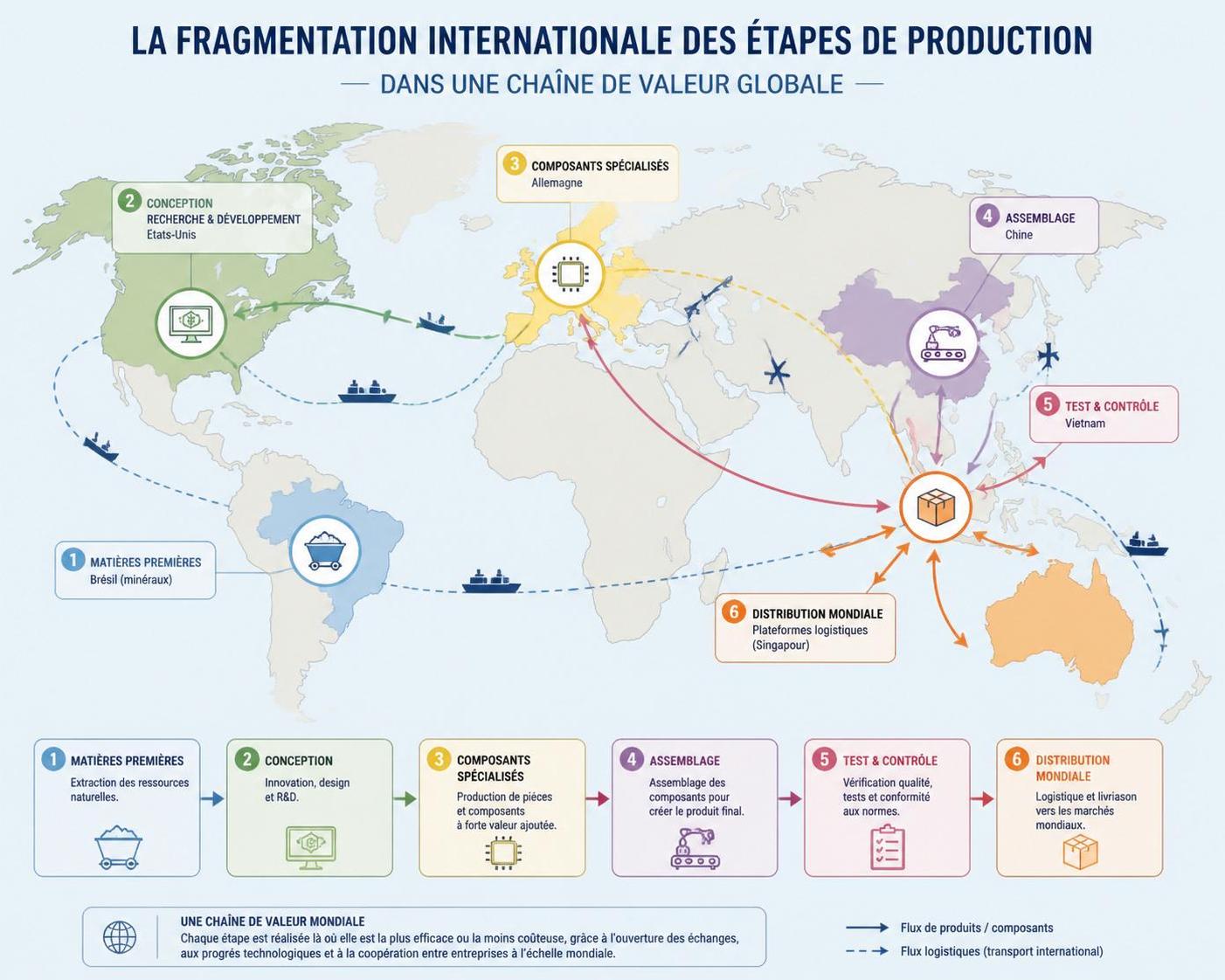 découvrez les principaux facteurs qui motivent l'internationalisation de la chaîne de valeur et comment les entreprises peuvent tirer parti de cette stratégie pour optimiser leur compétitivité à l'échelle mondiale.
