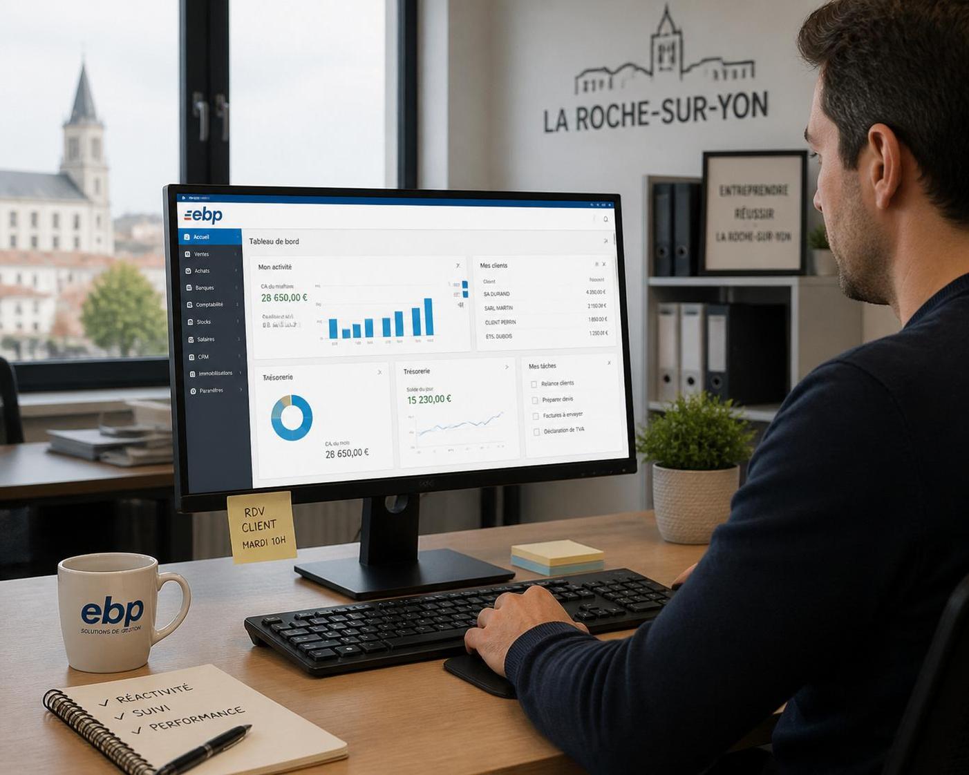 découvrez les solutions ebp adaptées aux pme de la roche-sur-yon pour optimiser votre gestion d'entreprise avec des logiciels simples et efficaces.