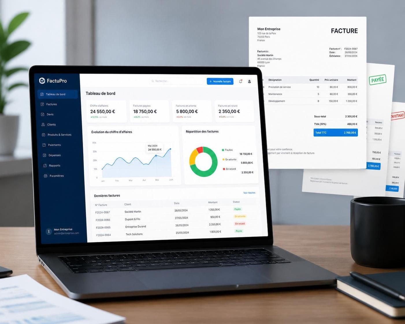 découvrez comment choisir le meilleur outil pour digitaliser vos factures et simplifier votre comptabilité avec notre guide complet sur les générateurs de factures.