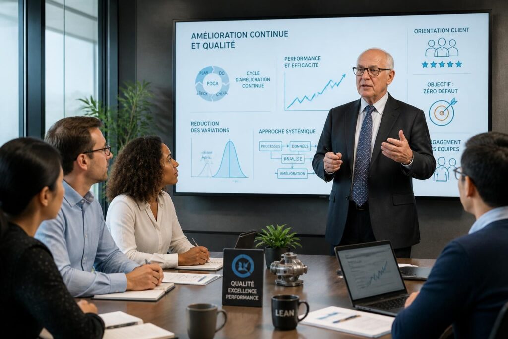 découvrez l'héritage d'e. deming et son impact sur la qualité et la performance en entreprise, grâce à ses méthodes innovantes de management et d'amélioration continue.