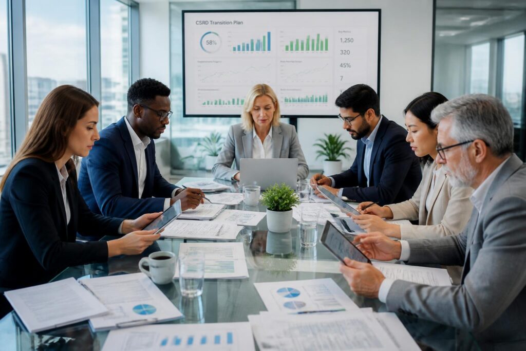 découvrez les étapes clés du plan de transition csrd pour préparer efficacement votre entreprise au nouveau cadre de reporting et assurer une conformité optimale.